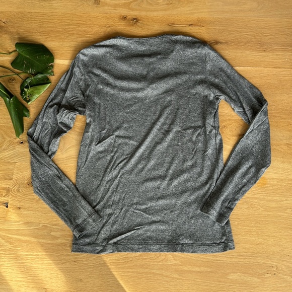 Theory Men’s Marled LS in Pima cotton - Picture 5 of 7